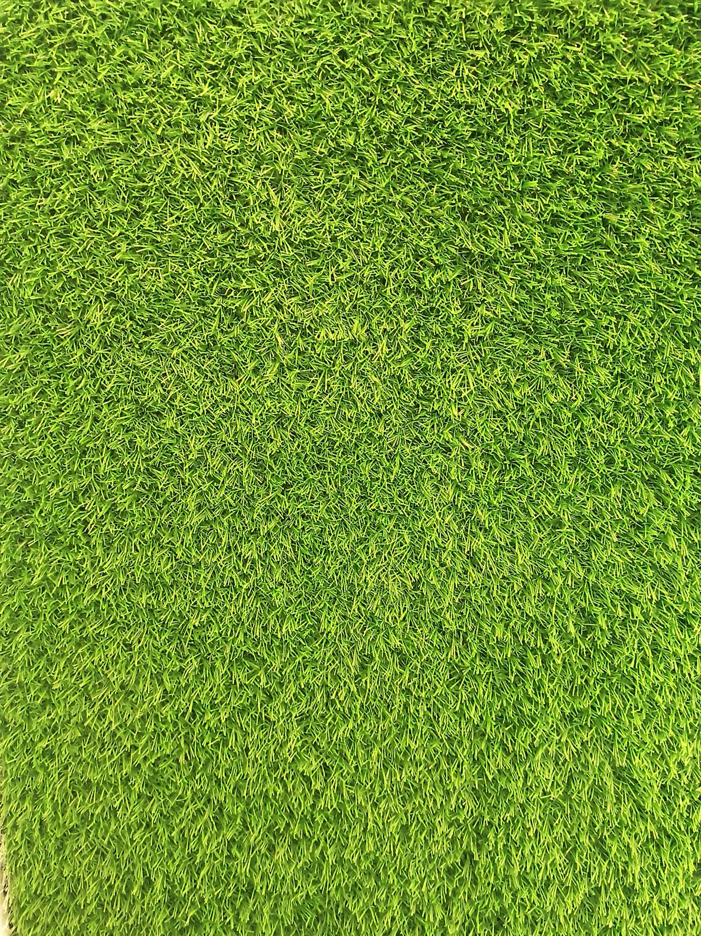 Close-up of artificial grass turf